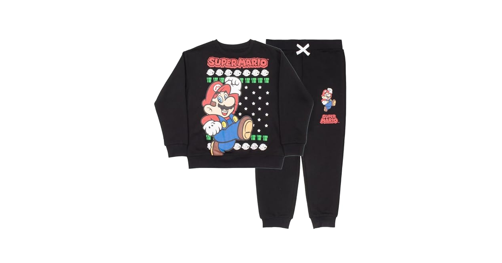 Amazon.com: Nintendo Super Mario Bros Boys Sweatshirt